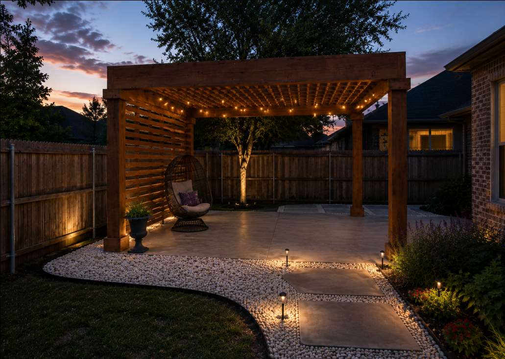 Pergola — custom outdoor build by Exterior Innovation